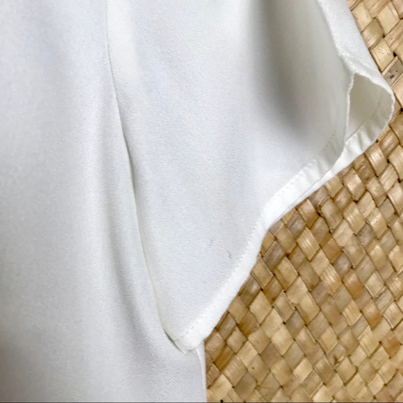 Mentha y Chocolate cream zipper blouse - Picture 4 of 6